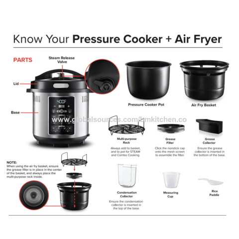 Rice cooker Black & Decker 12-cup locking lid condensation catcher
