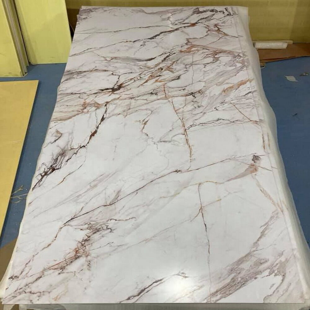 Chinese Manufacturer 1220x2440mm 3mm Pvc Marble Sheet Uv Coating Wall ...