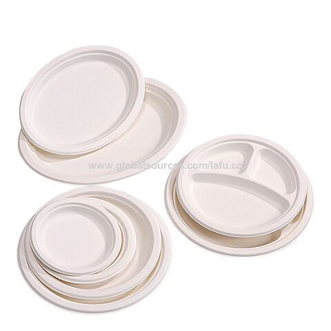 Buy Wholesale China 7 Inches Solid Color Eco Friendly Disposable Party Paper  Plates & Paper Plate at USD 0.015