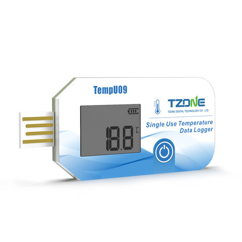 Temperature Data logger USB Thermometer Probe Waterproof Temp Recorder for  Win