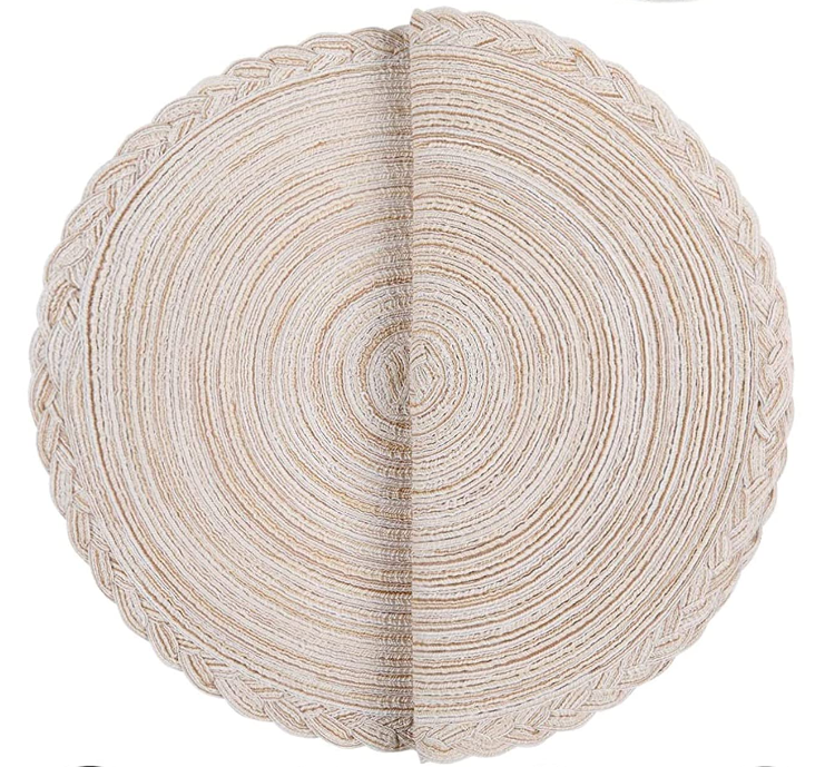 Buy Wholesale China Kitchen Dining Round Hand Woven Rattan Canvas