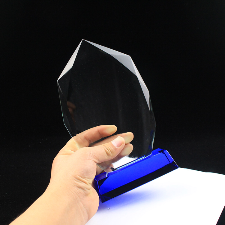 Buy Wholesale China Customized Blue Crystal Trophy Award Wholesale K9 ...