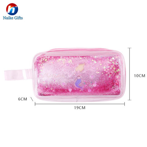 Transparent Pencil Pouch Girls  Pencil Cases Transparent Pink