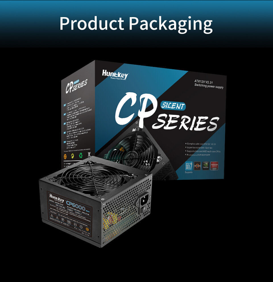 Buy Wholesale China Huntkey Pc Power Supply, Cp6000, Output 650watt ...
