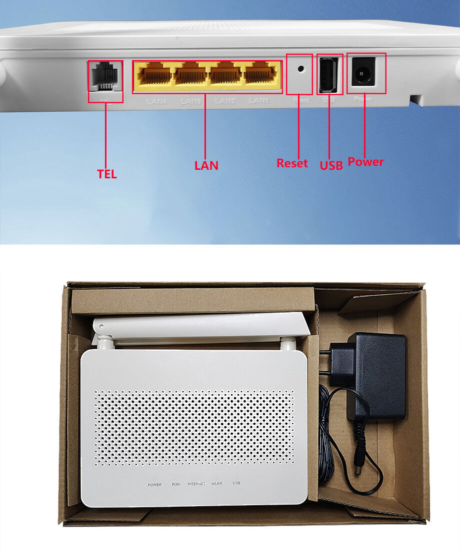 Buy Wholesale China Hot Selling 4ge+1voice+2.4g/5.8g Wifi+usb Onu Gpon ...