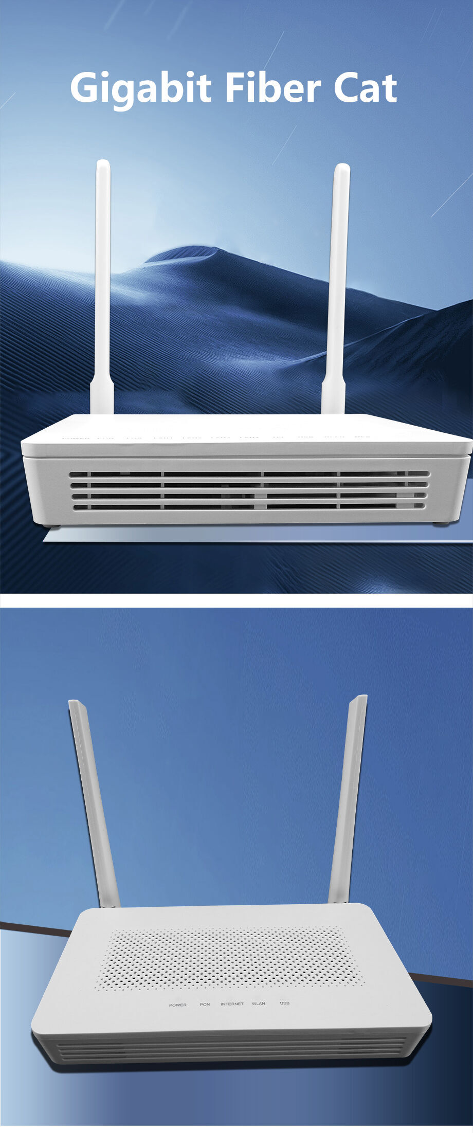 Buy Wholesale China Hot Selling 4ge+1voice+2.4g/5.8g Wifi+usb Onu Gpon ...