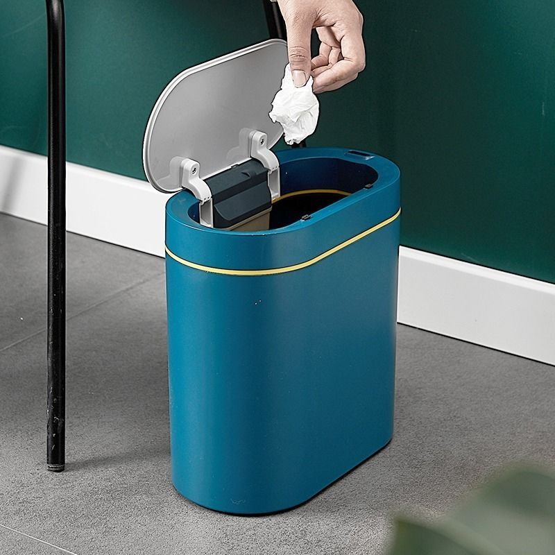 Buy Wholesale China Intelligent Induction New Designed Home Waterproof  Sorting Paper Basket Trash Can & Trash Can at USD 9