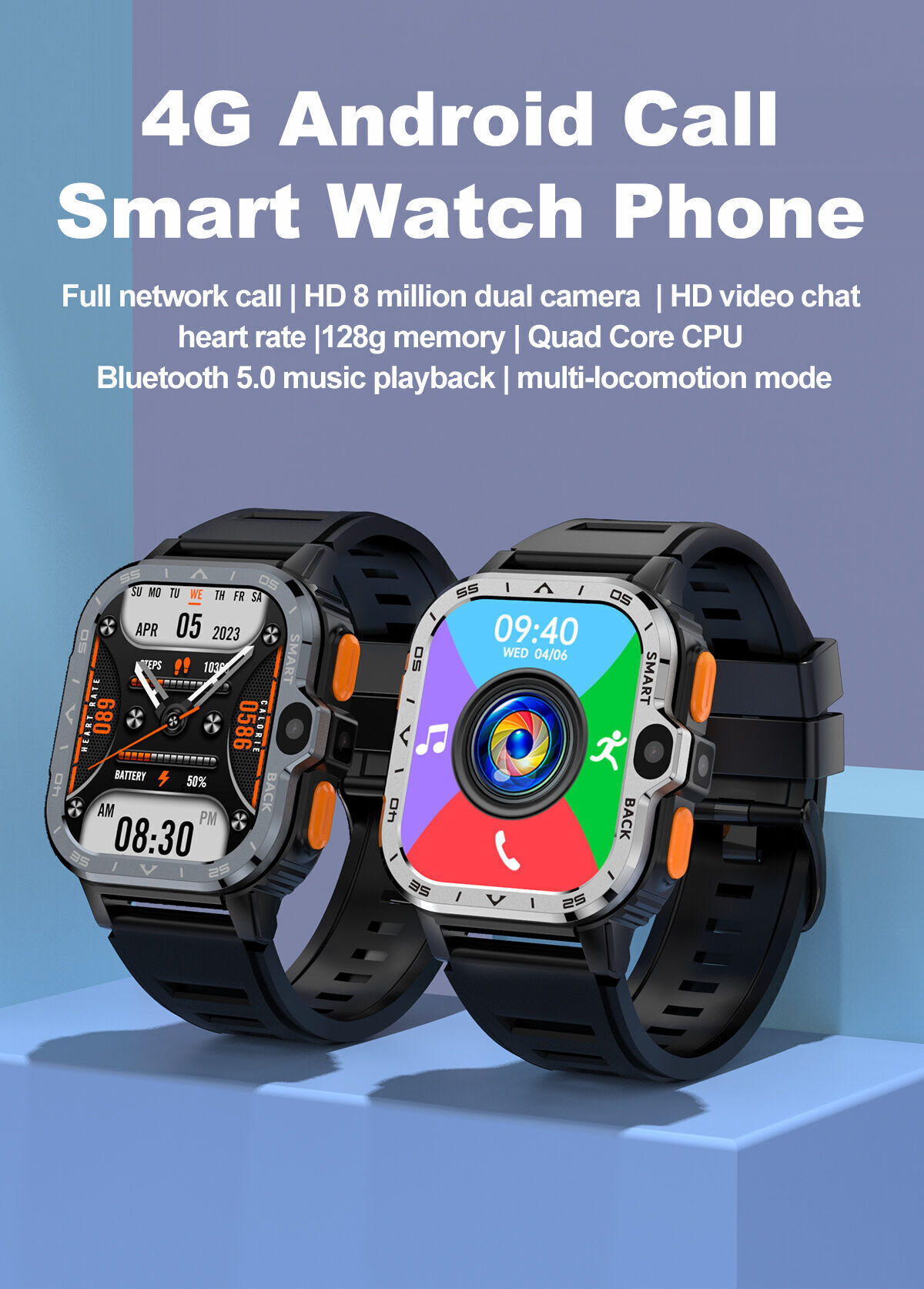 Buy Wholesale China Call Function Weather Nhj07 4g Sim Wifi Gps Smart ...