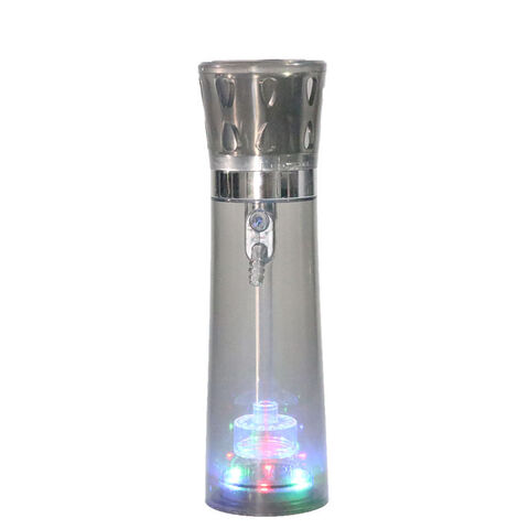 Car LED Ashtray Cigarette Travel Cylinder Colorful Portable Cup