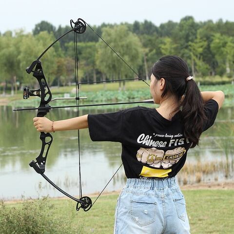 Spg Archery Pulley Compound Bow Aluminum Alloy Riser Fiberglass Limb  Outdoor Training Competition Shooting Practice Powerful Bow - Buy China  Wholesale Spg Archery Compound Bow $59.99