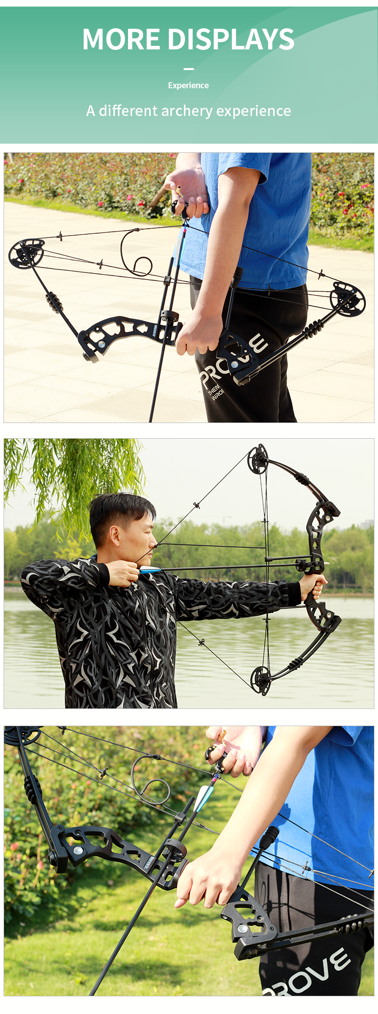Bulk Buy China Wholesale Spg Pulley Compound Bow Set Metal Outdoor Hunting  Arrow Rest Bow Sight Stand Wrist Release Bowfishing Archery Accessories Kit  $80 from Henan Sunpai Sports Equipment Co., Ltd.