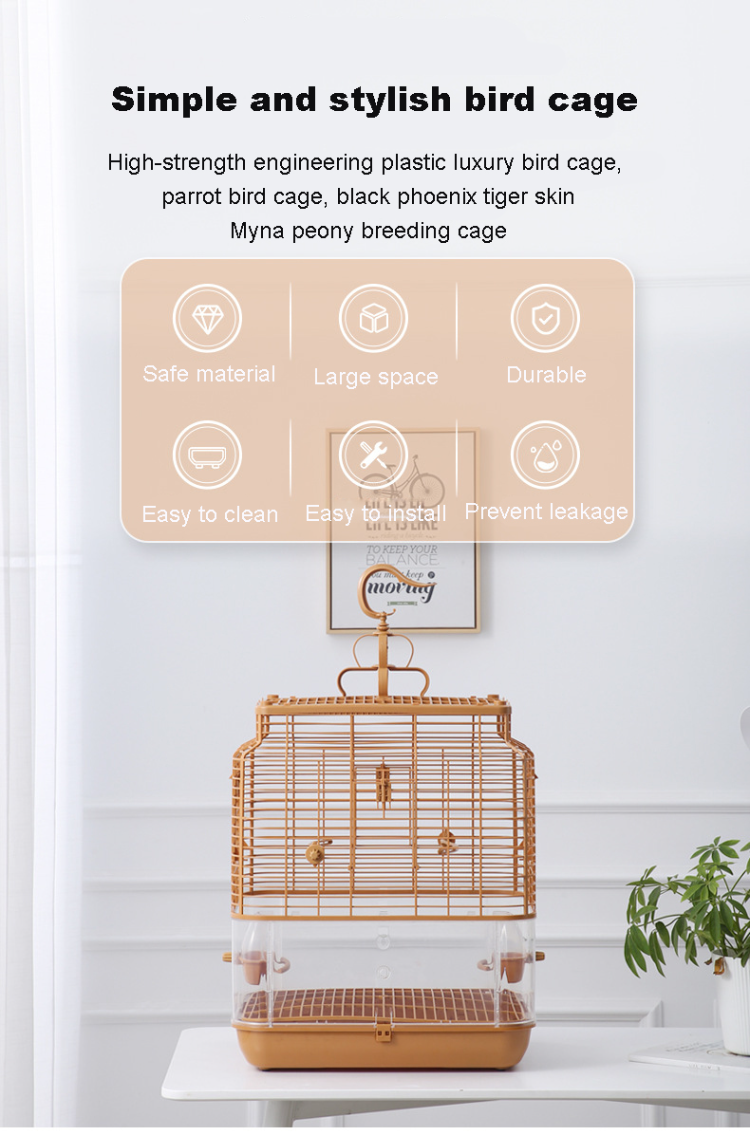 Buy China Wholesale High Strength Plastic Birds Houses With Birds ... - Refridgerated Bird And High Rise Cage