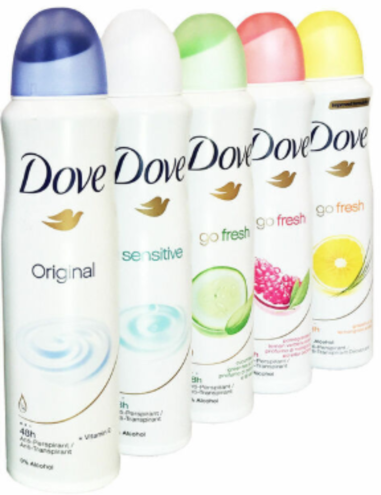 Original Antiperspirant Deodorant/ Dove Deodorant Body Spray For Sale ...