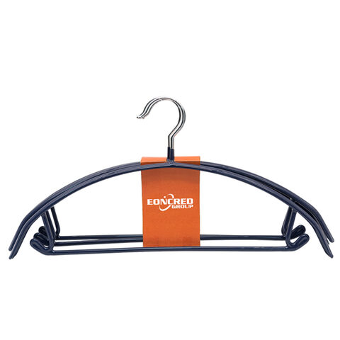 Quality Hangers Silver Aluminum Metal Coat Hangers Heavy Duty Suit Hangers  10 Pack (Adult Size Coat Hanger)