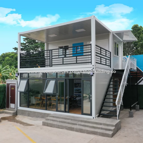 Customized Prefabricated Food Containers Restaurant Design