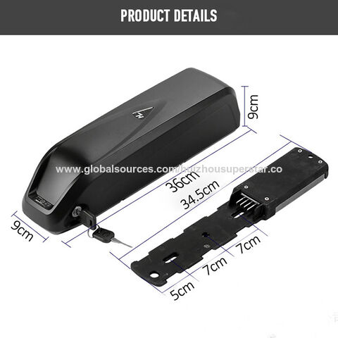 24V 4400mAh Samsung lithium Tube batterie pour Carbone fibre ou aluminium