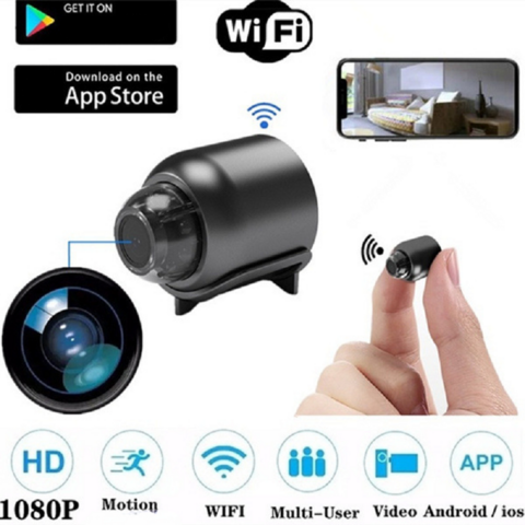 Mini Camara Espia Wifi P2p Hd Microfono 1920×1080 4k App
