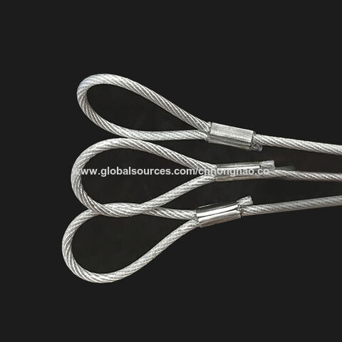 Corde de fils en acier inoxydable Ferruled mailles/Protection Wire Rope  Mesh - Chine Maillage de corde en acier inoxydable, X-tendance maille