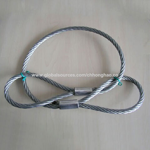 Buy Wholesale China High Strength Clear Wire Rope Sling 100mm -3000mm &  Wire Rope Slings at USD 0.75