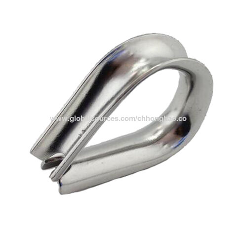European Type 4mm To 28mm Cable Thimble Stainless Steel Aisi304