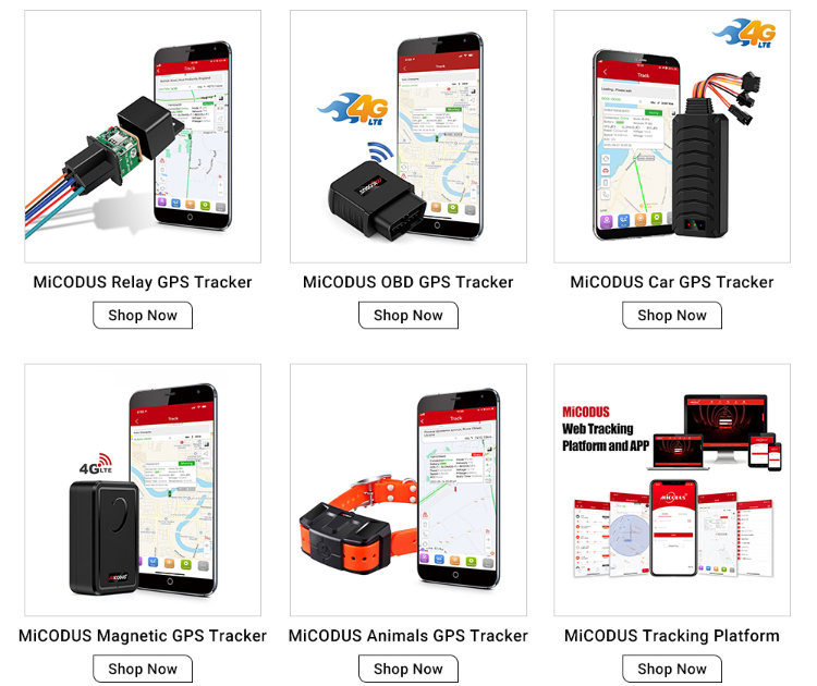 Micodus Real Time Track Free Car Monitoring System App Fleet Vehicle ...