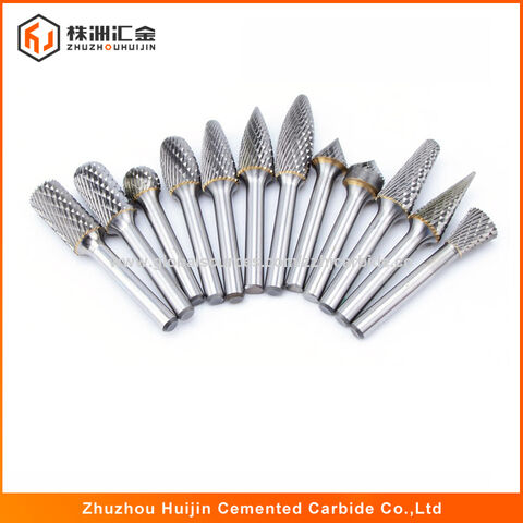 Promotion! 20 Pcs Carbide Double Cut For Dremel Carving Bits With 1/8 Inch  Shank And 1/4 Inch Head Length Tungsten Carbide Rotar - AliExpress