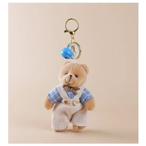 Kaufe Kleiner Bär Plüsch Schlüsselanhänger Puppe Paar Tasche