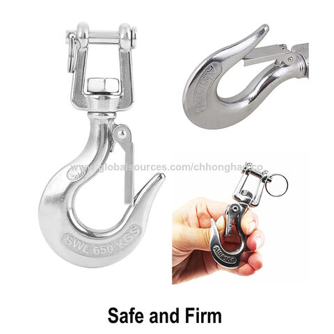 304 Stainless Steel Clevis Slip Hook American Type Swivel Lifting Hook  Rigging Accessories - China Wholesale Swivel Snap Hooks $0.7 from Chongqing  Honghao Technology Co.,Ltd