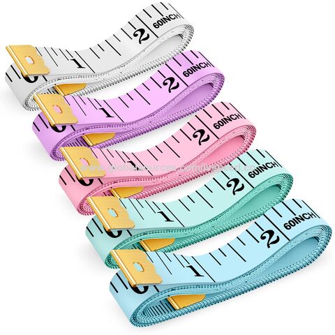 3 Pack Tape Meassure Soft Measuring Body Ruler Sewing Cloth Tailor 60in  150cm