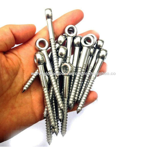 Buy Wholesale China Wood Screw Eye Bolt Stainless Steel Aisi304