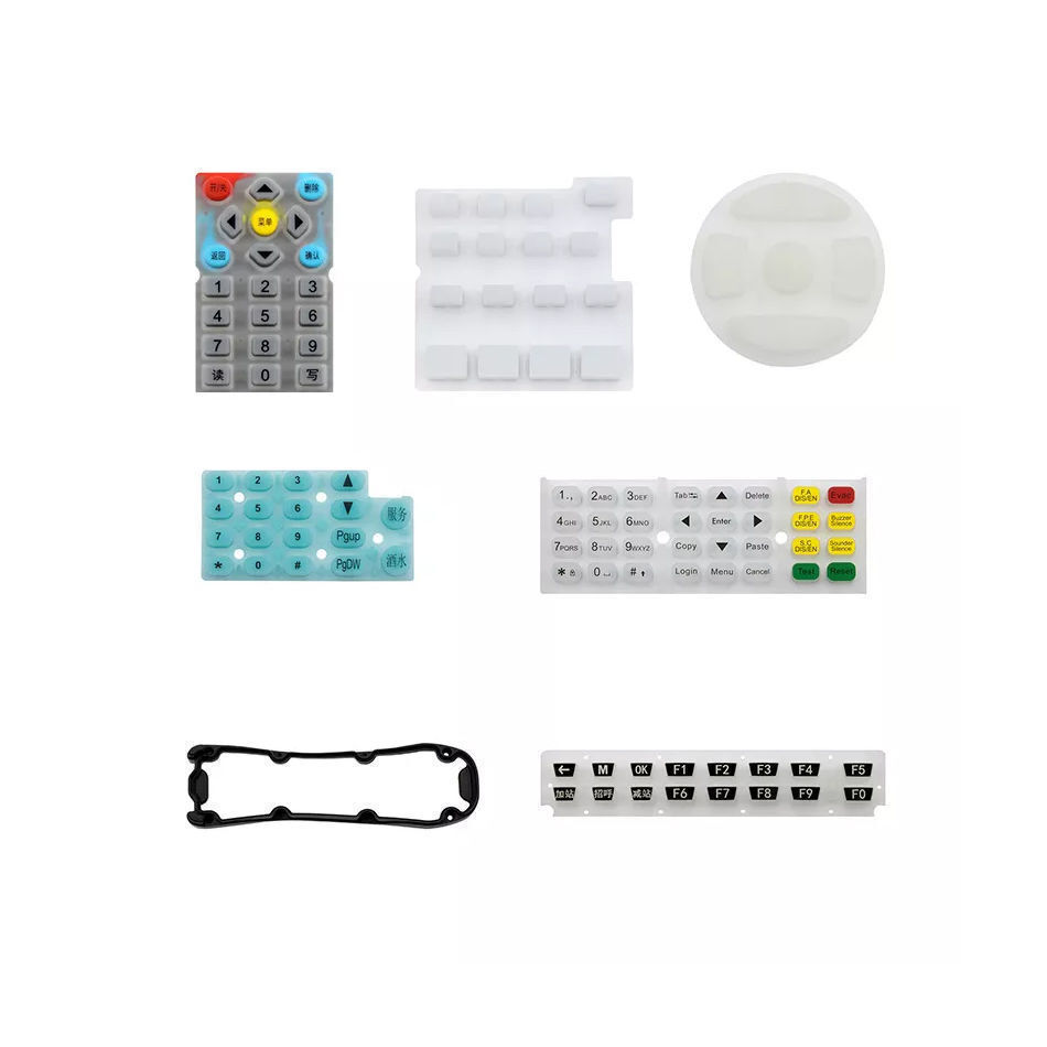 Buy Wholesale China Welcomed Rubber Keyboard Custom Made Silicone ...