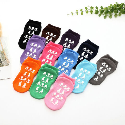 Nouvelle Conception Sport Chaussettes de Trampoline Personnalisées Chaussettes Antidérapantes Chaussettes de Trampoline Antidérapantes