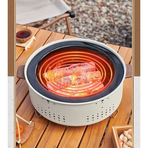 Compre Precio De Descuento De Acero Inoxidable Portátil Al Aire Libre  Picnic Camping Estufa De Gas De Leña y Estufa De Camping de China por 54.52  USD