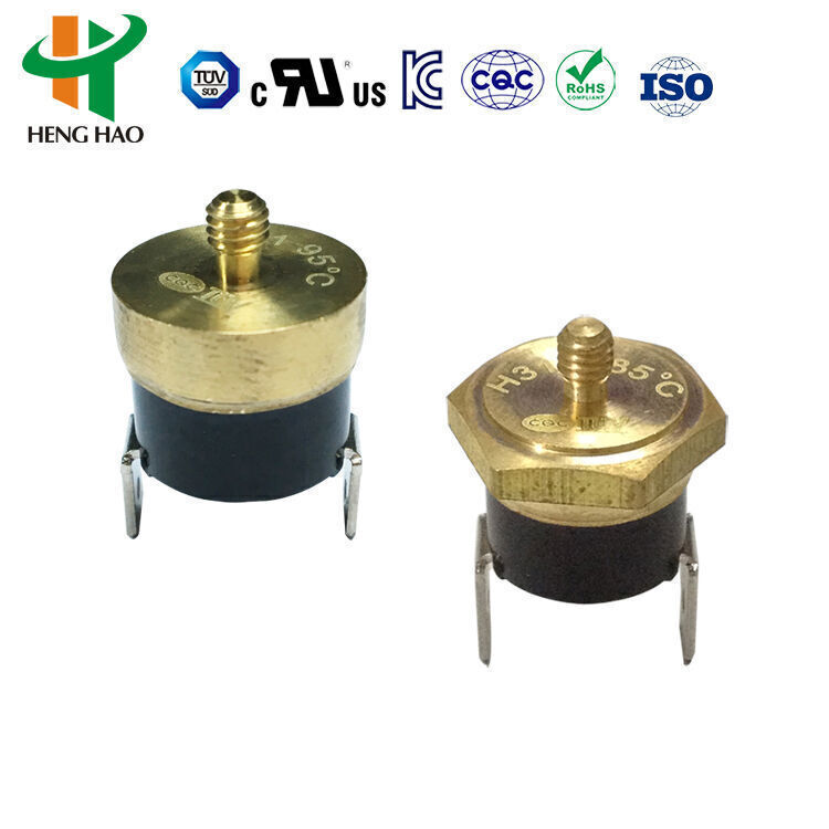 Lote De 5 Interruptores KSD301 Termostato 250V 15A - Corte Por Temperatura (150°C, Normalmente Cerrado)