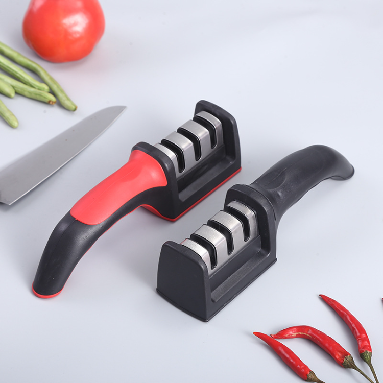 Buy Wholesale China Rayshine Kitchen Professional 3 Stages Portable  Handheld Self Sharpener Knife Tumbler Rolling Steel Knife Sharpener & Knife  Sharpener Sharpener Knife Chefs Choice Knife at USD 0.5