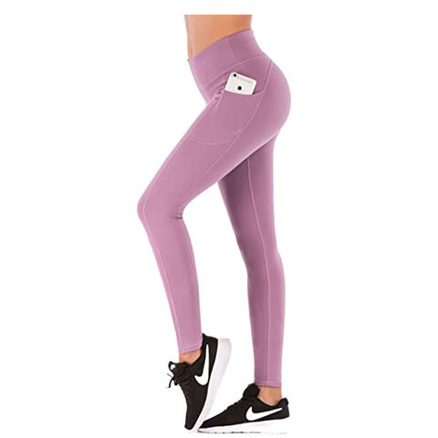 Compre Calça legging esportiva feminina com estampa digital justa para ioga  e fitness