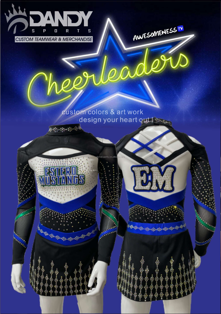Wholesale Cheerleading Uniforms Custom Made All Star Cheerleader