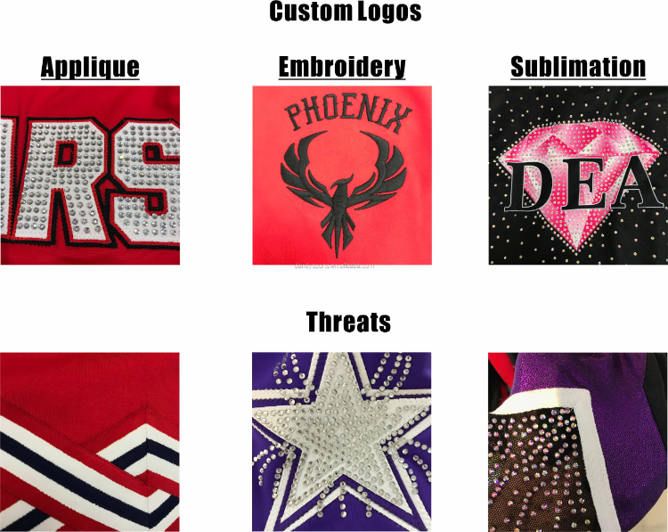 Wholesale Cheerleading Uniforms Custom Made All Star Cheerleader
