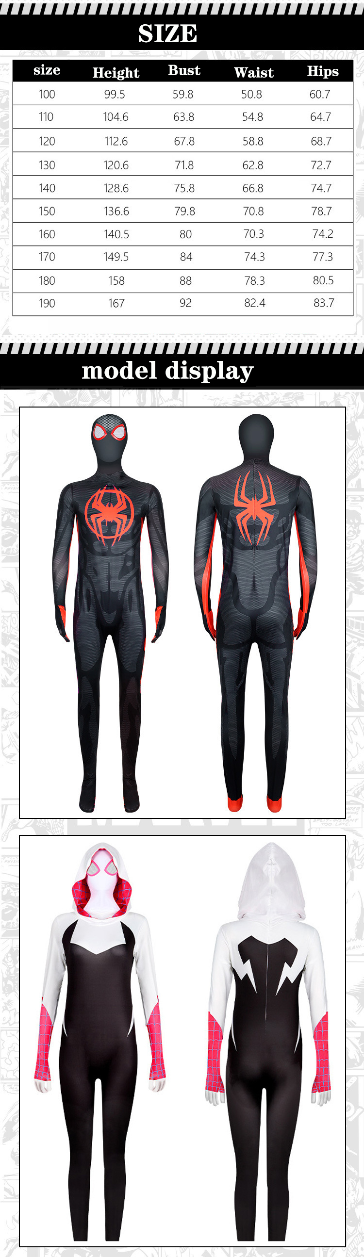 Compre Halloween Party Game Play Costume Parallel Universe 2 Spider-man  Gwen Adult Children Jumpsuit Film And Television Costume y Adult Cd Universe  de China por 9.5 USD | Global Sources
