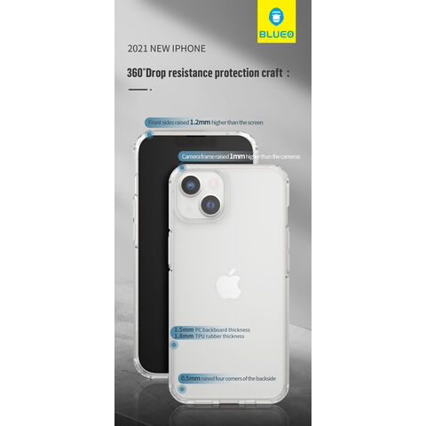 Coque Silicone Pour Iphone 13 Mini (0.5mm, Transparent) En Vrac