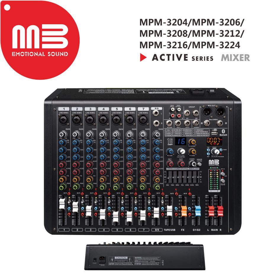 Buy Wholesale China Professional 4/6/8/12/16/24 Channel, Audio Passive Mixer Dj Mixing Console