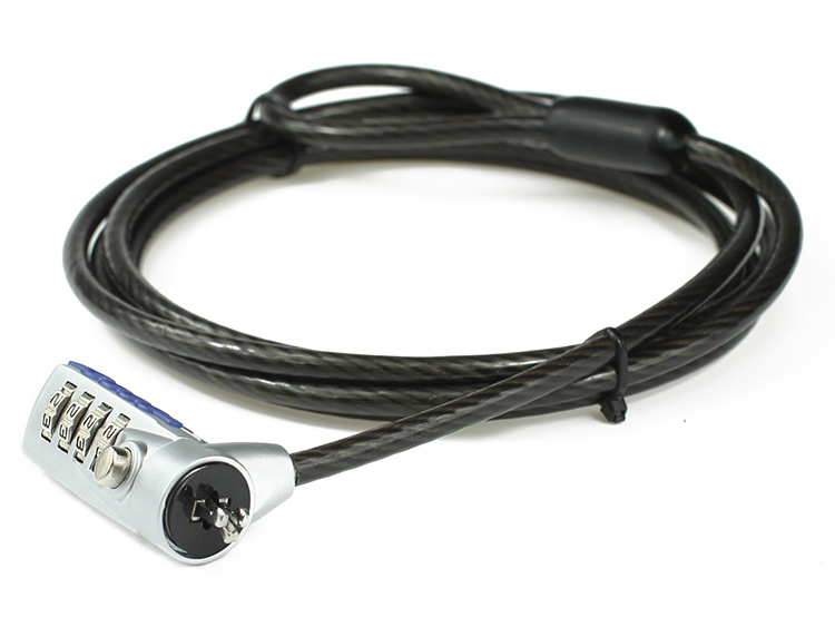 T-bar Anti-theft Safety Combination Cable Laptop Lock Compatible With ...