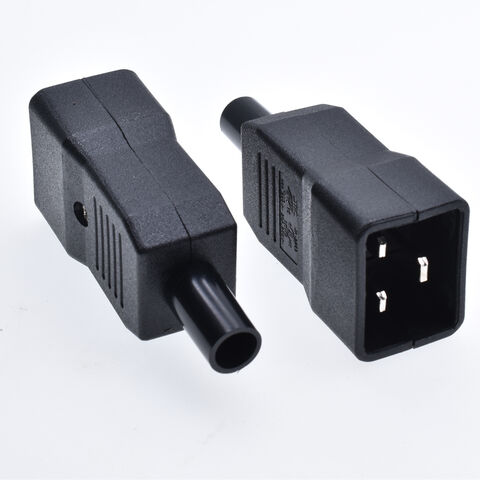 16a 250v Ac Pdu/ups Socket Standard Iec320 C19 C20 Removable Electrical  Power Cable Cord Connector Plug Adapter, Iec Inlet Socket Connector,  Removable Plug, Iec C14 C13 Female Connectors - Buy China Wholesale