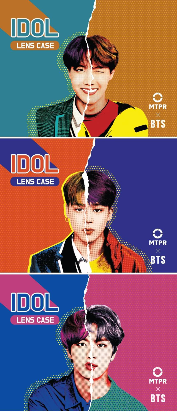 Buy South Korea Wholesale [official Bts] Bts Contact Lens Case With ...