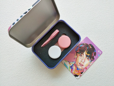 Buy South Korea Wholesale [official Bts] Bts Contact Lens Case With ...