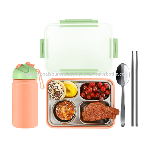 Stainless Steel Insulated Lunch Box 4 Containers, 1000 mL