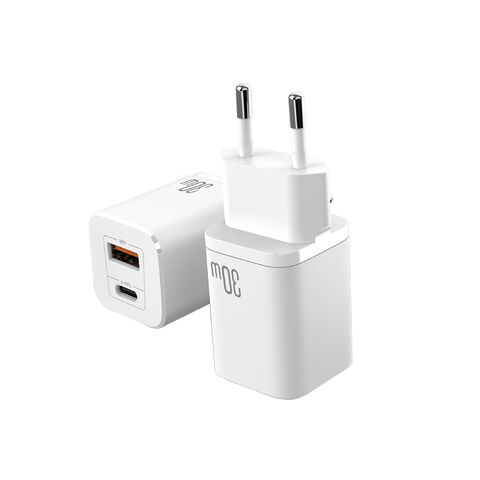 Sony Xperia L3 USB-C Super Fast Charging Wall Charger-25W PD Charger  Adapter with Type-C Cable - White