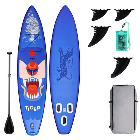 Venta caliente de alta calidad de PVC EVA resistente portátil mango de seguridad tabla de surf inflable