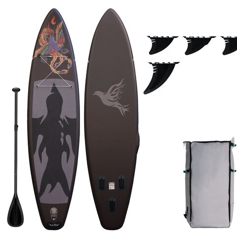Venta caliente de alta calidad de PVC EVA resistente portátil mango de seguridad tabla de surf inflable