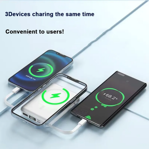 Cargador inalámbrico magnético Banco de energía para iPhone 15 batería  MagSafe Paquete de cargador de batería portátil - China MagSafe Power Bank  y batería precio